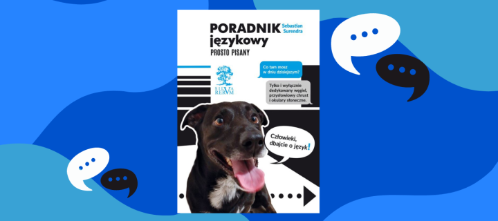 Baner z okładką książki Poradnik językowy prosto pisany